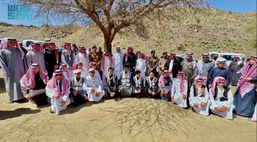 مبادرة لتشجير متنزه وادي ضرك الوطني بالباحة ضمن مستهدفات السعودية الخضراء