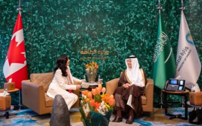 وزيرا الطاقة والاقتصاد يبحثان التعاون مع كندا