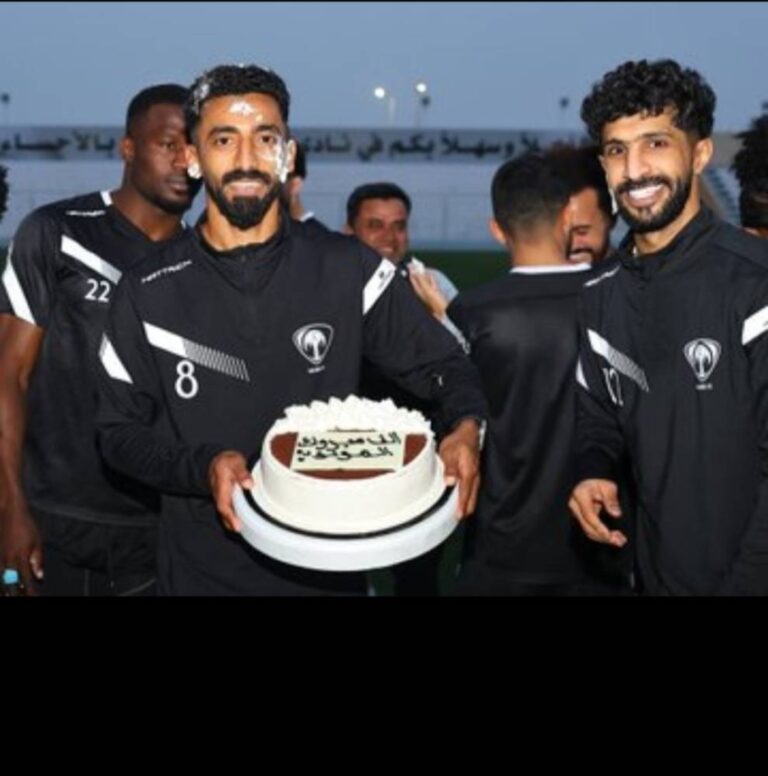 لاعب-هجر.-اليوسف-يحتفل-بمولودة-الجديد