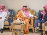 أمير منطقة حائل يقدم واجب العزاء لأسرة البليهد