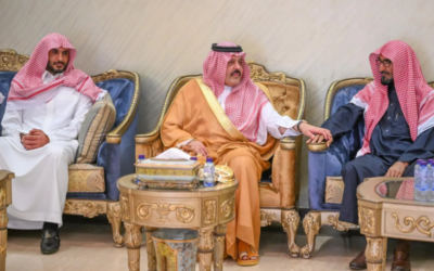 أمير منطقة حائل يقدم واجب العزاء لأسرة البليهد