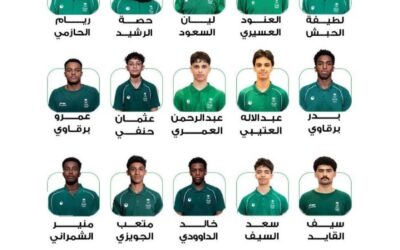 إعلان قائمة لاعبي منتخب الكاراتيه لمعسكر جدة