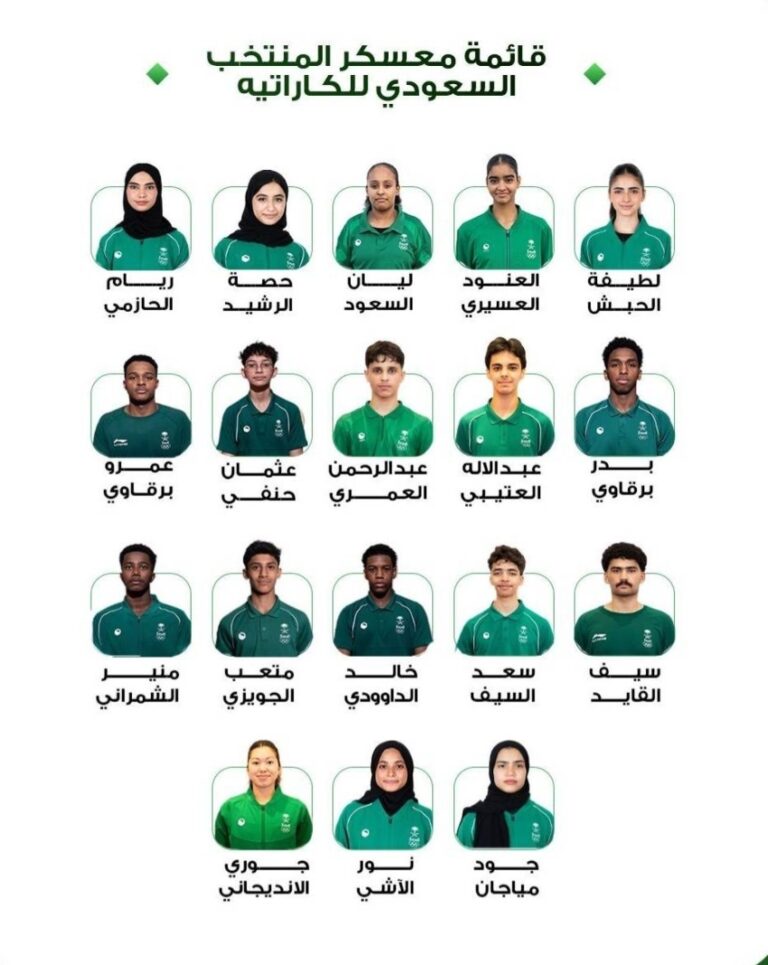 إعلان-قائمة-لاعبي-منتخب-الكاراتيه-لمعسكر-جدة
