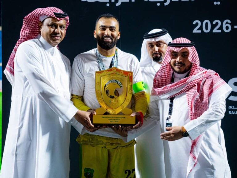 تتويج-نادي-المجد-ببطولة-المملكة-لأندية-الدرجة-الرابعة-2025-2026