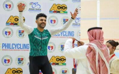 عباس الهاشم  يحصد ثلاث ميداليات آسيوية في بطولة المضمار بالفلبين