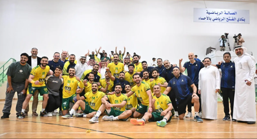 الخليج يحسم لقب ممتاز اليد السعودية قبل الختام بـ3 جولات