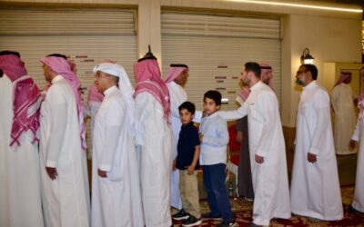 أسرة خلاوي يستقبلون المواسين في وفاة فقيدهم المستشار احمد