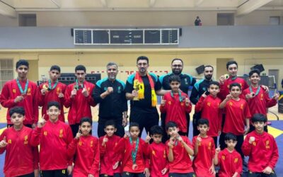 ناشئو القادسية أبطال المملكة للتايكوندو