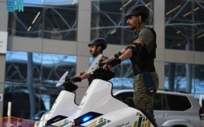 الجوازات تبدأ باستخدام (السكوتر) في منفذ جسر الملك فهد بالشرقية