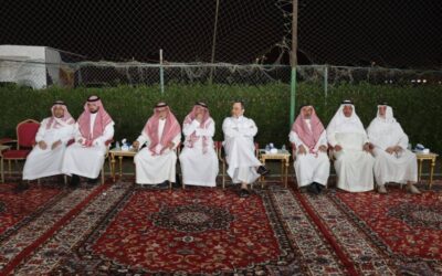 ال غزاوي يستقبلون المواسين في وفاة فقيدتهم