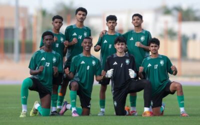 الأخضر تحت 14 يدشن تدريباته في معسكر الرياض