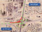 إغلاق 3 مسارات بتقاطع الملك فهد وأبو حدرية لتصريف الأمطار