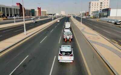 22 معدة تعمل بالذكاء الاصطناعي لتقييم حالة الطرق بمنطقة تبوك