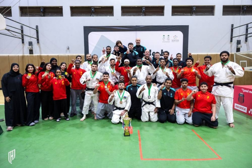 القادسية يتوج بكأس المركز الأول في بطولة المملكة المفتوحة للجودو بـ 19 ميدالية