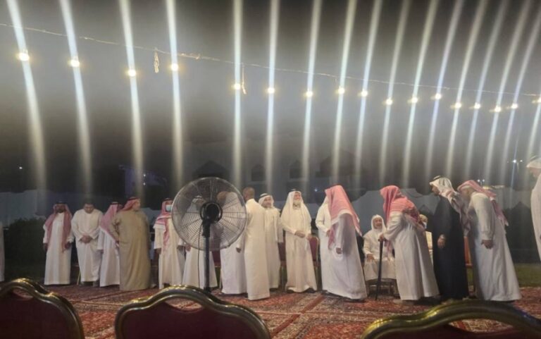 أسرتا-فلمبان-والنَّجار-يَتلقون-التَّعازي-في-فَقيدهم-المهندس-جمال