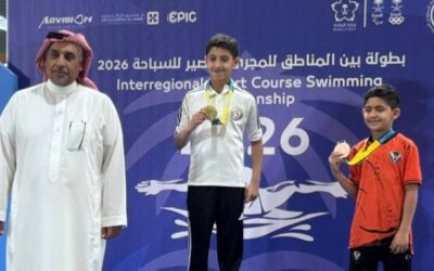 4 ذهبيات تؤهل 8 من سباحي الاتفاق إلى بطولة المملكة