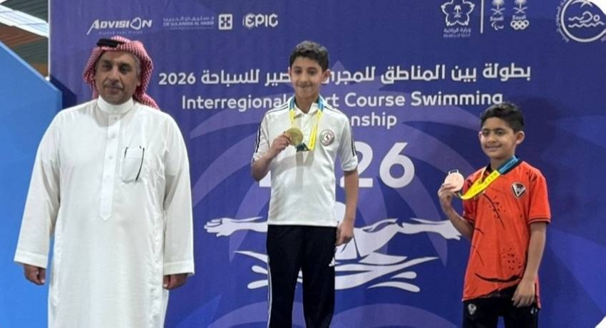 4 ذهبيات تؤهل 8 من سباحي الاتفاق إلى بطولة المملكة