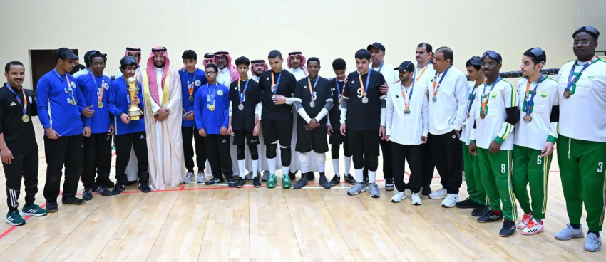 نائب أمير عسير يتوّج نادي نجران ببطولة دوري الشباب لكرة الهدف