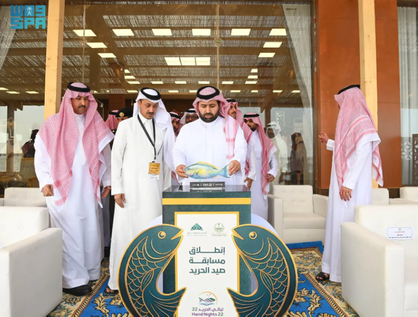 أمير منطقة جازان يطلق فعاليات صيد الحريد بفرسان