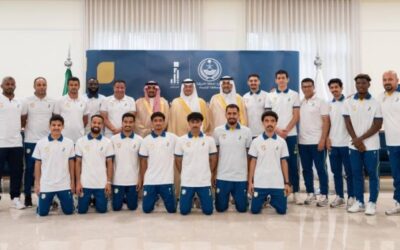 محافظ الأحساء يكرّم نادي الجيل بمناسبة صعوده إلى دوري يلو للدرجة الأولى