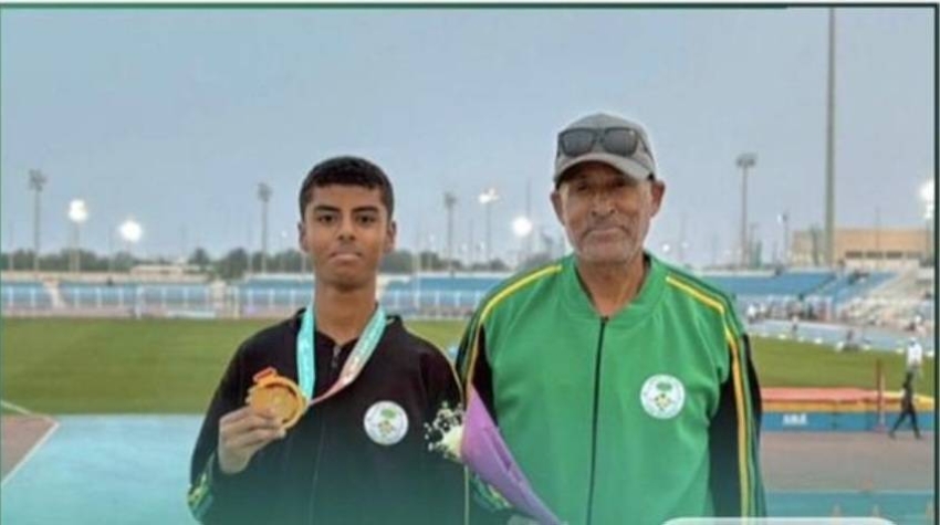 جاسر الجاسر يحقق المركز الأول على مستوى المملكة في الوثب الطويل