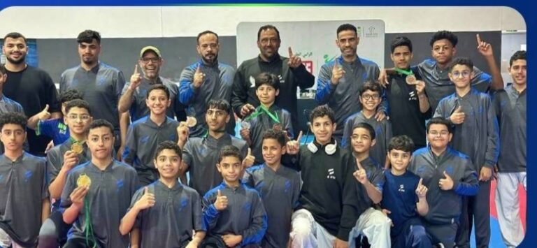 كاراتيه-الفتح-يحقق-المركز-الأول-في-بطولة-المملكة-التأهيلية-الأولى-للناشئين