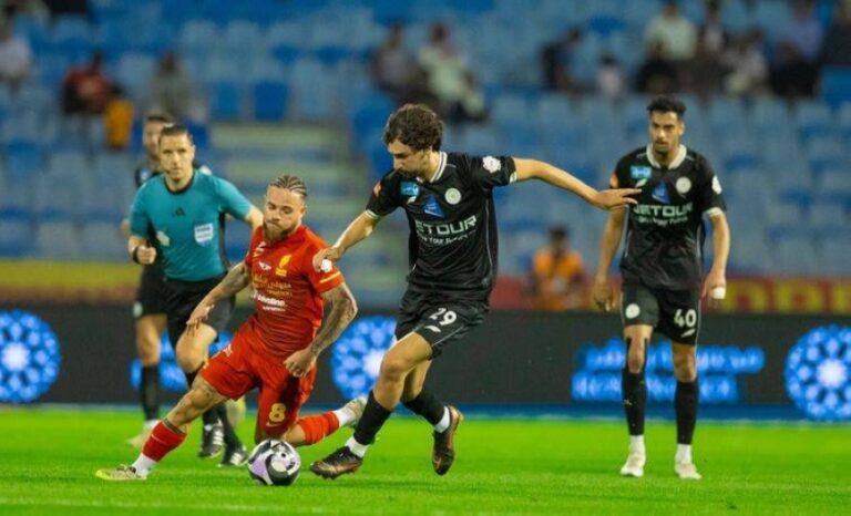 القادسية-والشباب-يتقاسمان-نقاط-المباراة-2-/-2