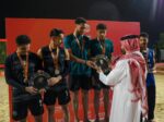 شباب الخليج أبطال المملكة للكرة الطائرة الشاطئية