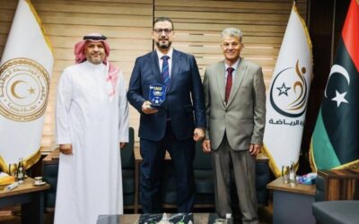 رئيس الاتحاد الدولي لكرة القدم المصغرة يلتقي وزير الرياضة الليبي