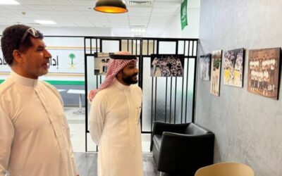 رئيس اتحاد السهام يزور نادي النور ويقف على سير العمل والإمكانات لتطوير اللعبة