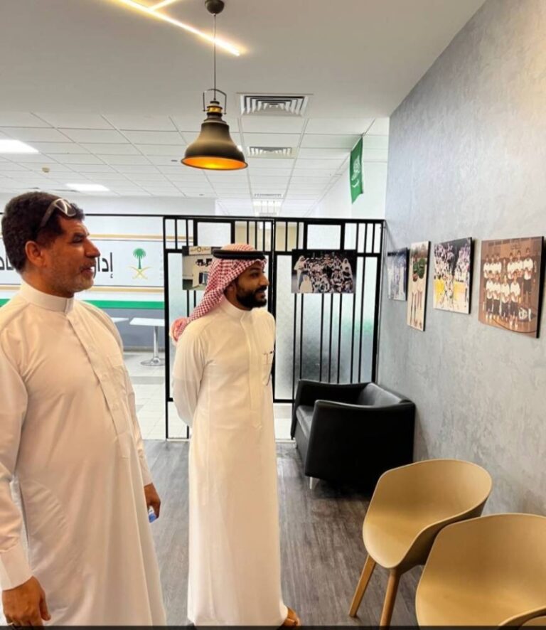 رئيس-اتحاد-السهام-يزور-نادي-النور-ويقف-على-سير-العمل-والإمكانات-لتطوير-اللعبة