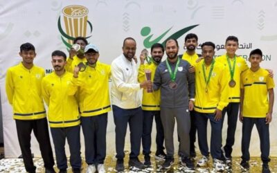 نادي تيماء يحصل على المركز الثالث في الكاراتيه