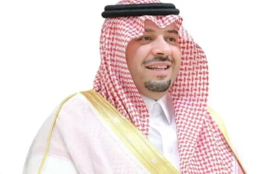 أمير منطقة الحدود الشمالية ونائبه يعزيان في وفاة شيخ عشيرة الشلقان