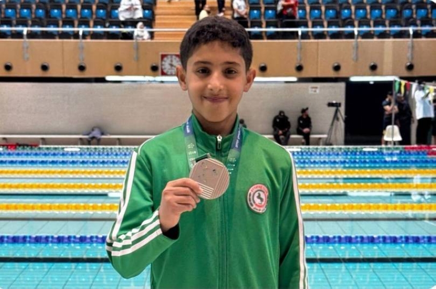 فضية صلاح السلامة أبرز مكاسب الاتفاق في بطولة المملكة للسباحة