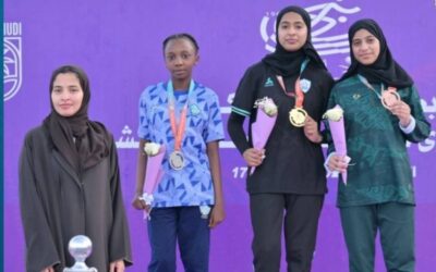 نجمة القارة تحقق ذهبية الرمح