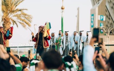 العرضة السعودية وأهازيج تراثية تستقبل جماهير دوري أبطال آسيا للنخبة بجدة