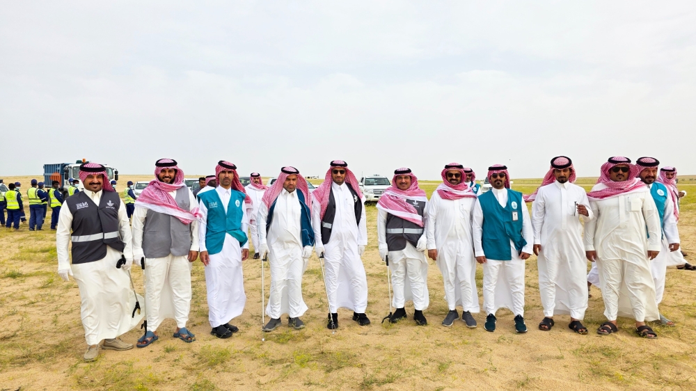 بمشاركة 70 متطوعًا.. مبادرة بيئية لتنظيف المتنزهات البرية في النعيرية