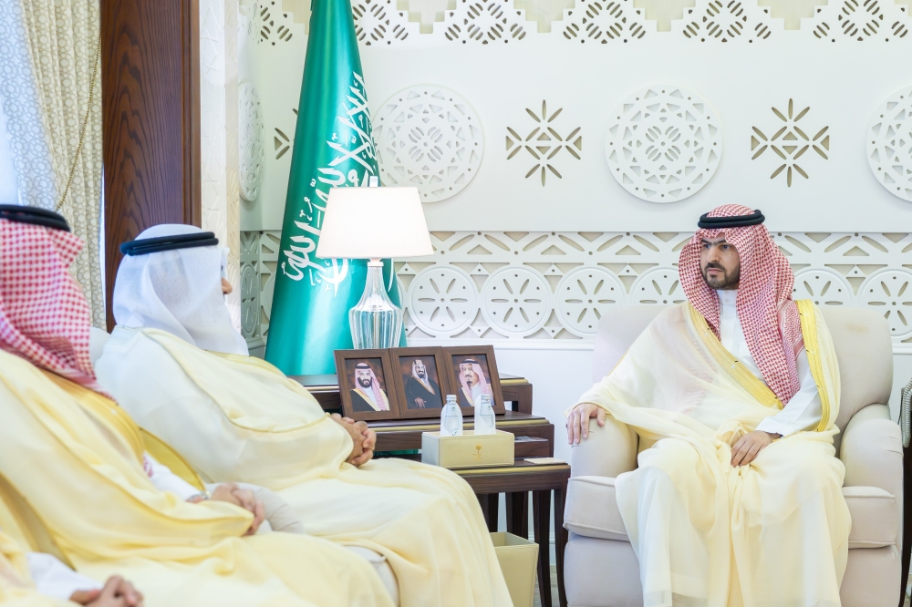 نائب أمير الشرقية يستقبل الجهات الداعمة لمهرجان ربيع النعيرية 24