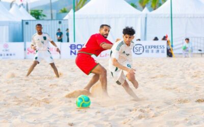 أخضر الشاطئية ينافس على برونزية الالعاب الآسيوية الشاطئية في بالصين والمصارعة  تبدأ مشوارها غدًا