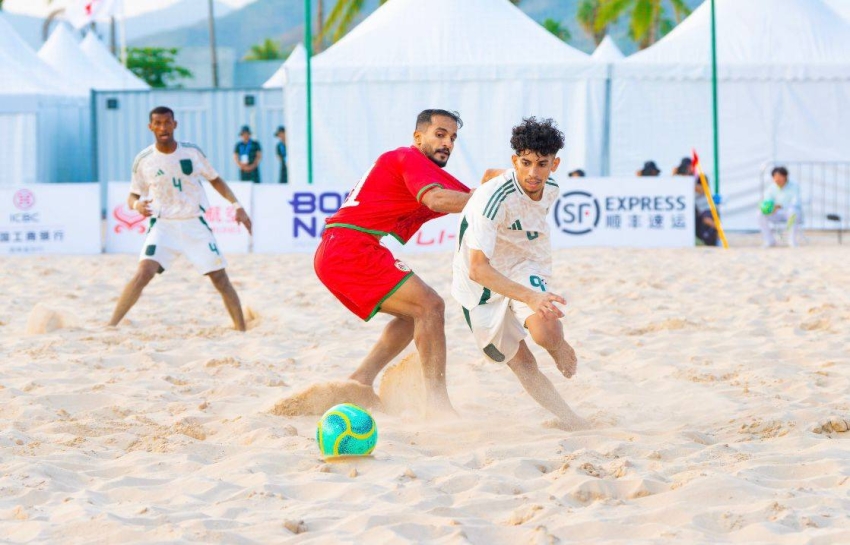 أخضر الشاطئية ينافس على برونزية الالعاب الآسيوية الشاطئية في بالصين والمصارعة  تبدأ مشوارها غدًا