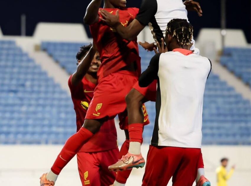 القادسية تحت 21 عامًا يكسب التعاون في ذهاب دور الثمانية