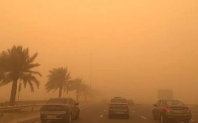 حتى 11 صباحًا.. أتربة مثارة ورياح على حفر الباطن