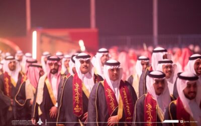 صور.. جامعة حفر الباطن تحتفي بتخريج الدفعة 12 للعام الجامعي 1447