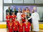 للموسم الرابع على التوالي.. القادسية يتوج بكأس بطولة البراعم لكرة الماء