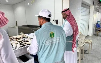 جولات تفتيشية على سوق السمك بالقنفذة