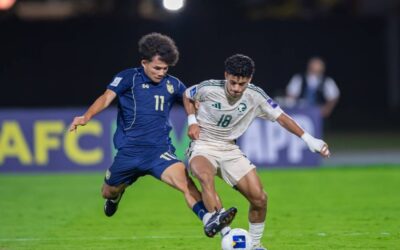كأس آسيا تحت 17 عامًا: الأخضر يفوز على تايلاند بنتيجة (2 – 0)