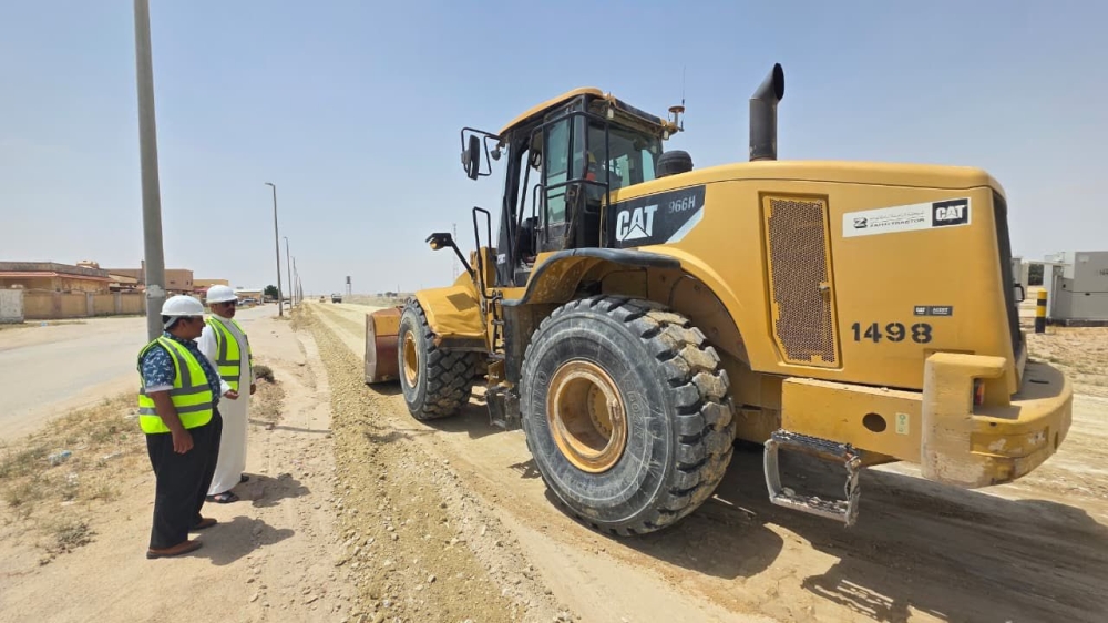 النعيرية.. إنجاز أعمال تطوير طرق وإنارة بـ47 ألف متر مربع