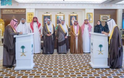 فيصل بن مشعل يرعى توقيع مذكرة تفاهم بين جامعة القصيم ومجمع الملك سلمان للغة العربية