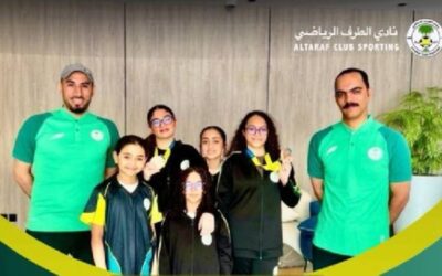 سيدات الطرف يحققن برونزيتين في بطولة المناطق للسباحة
