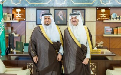 أمير الشرقية يستقبل مدير التحريات الإدارية بالمنطقة بمناسبة ترقيته